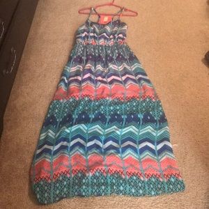 New boundaries maxi dress